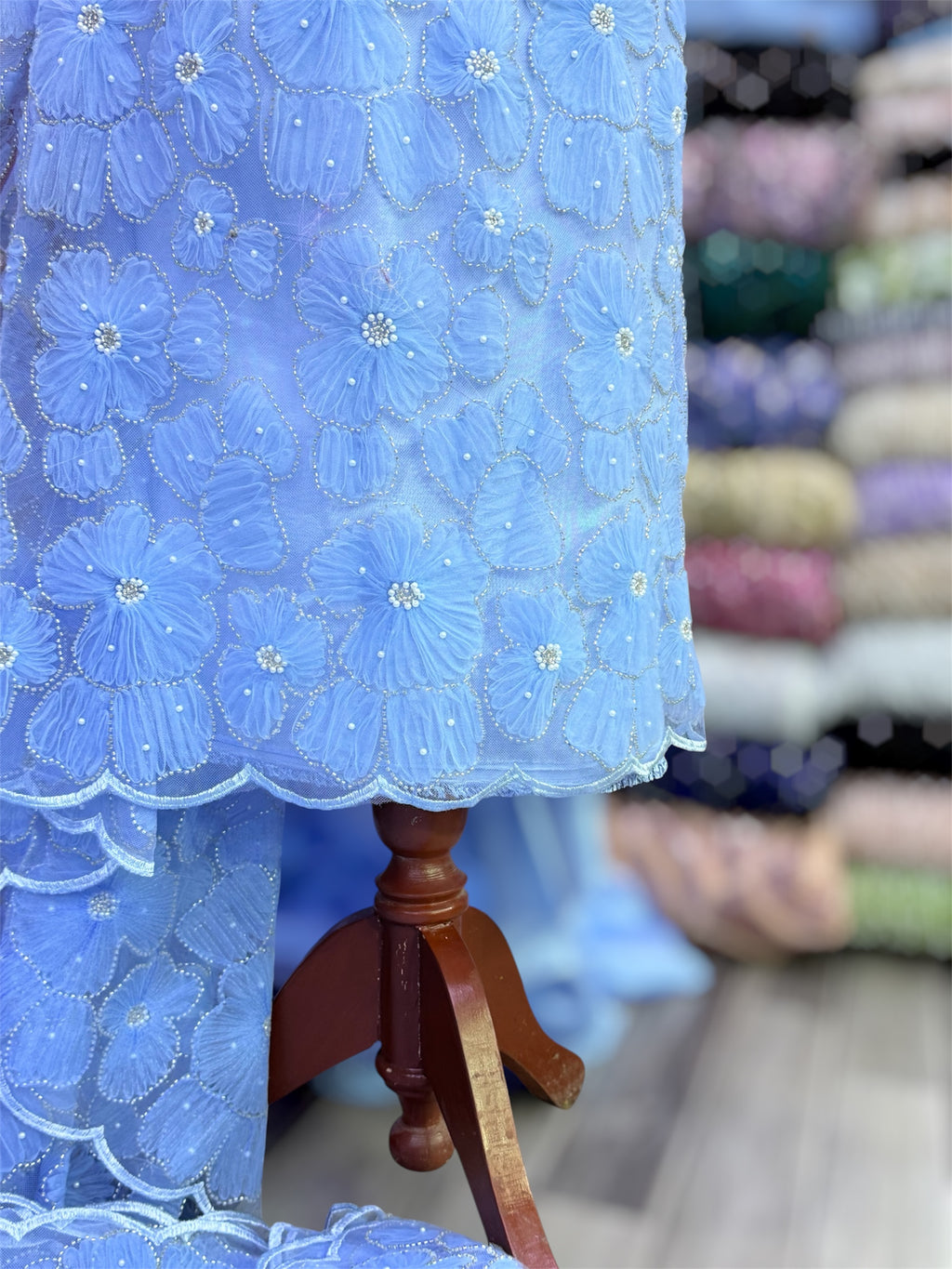 Turkish 3D Design Loose Fabric Suit
