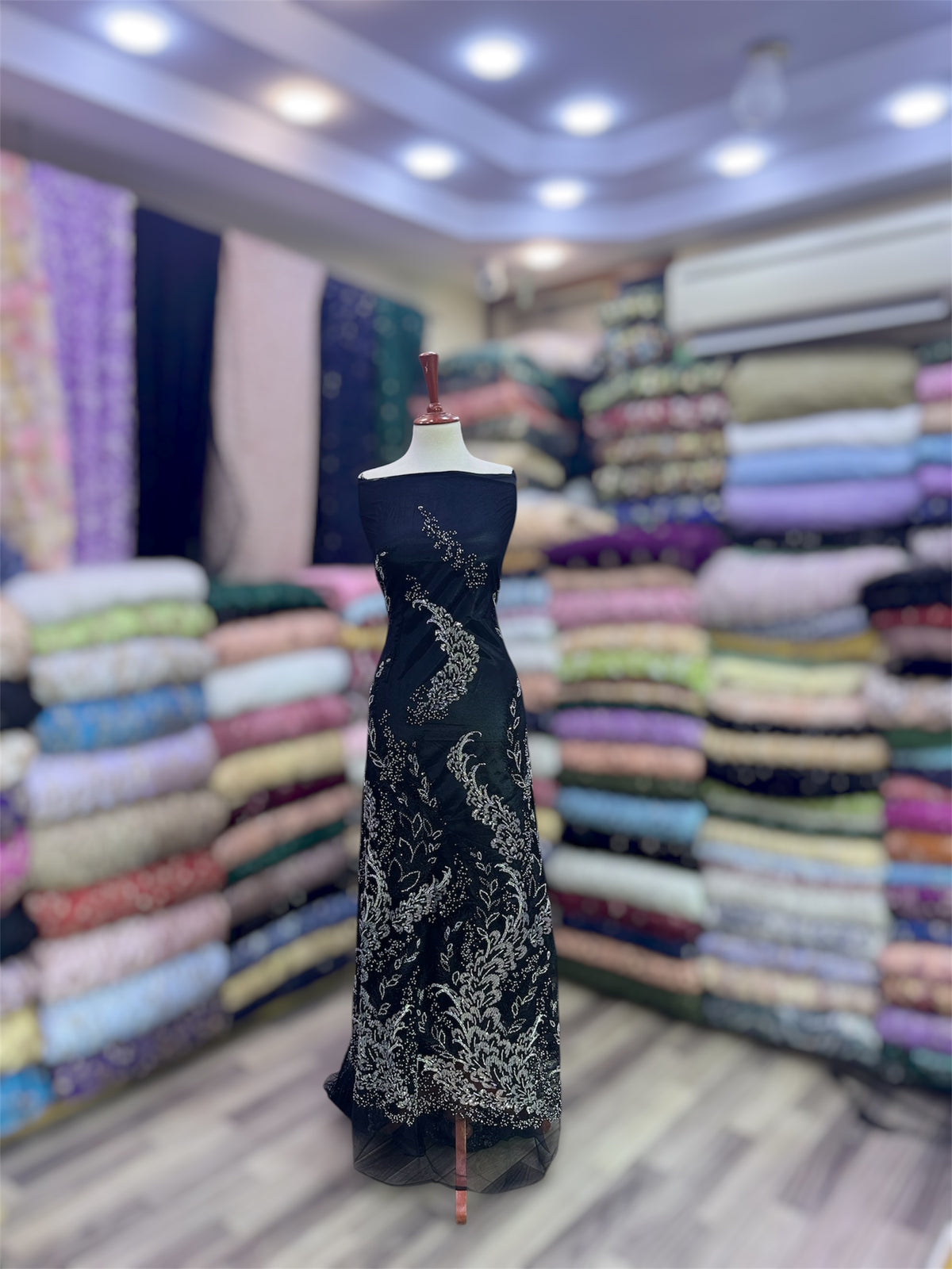 Resham Cut Dana Hand Work