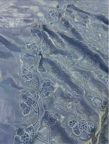 3PC Korean Silk Cutwork