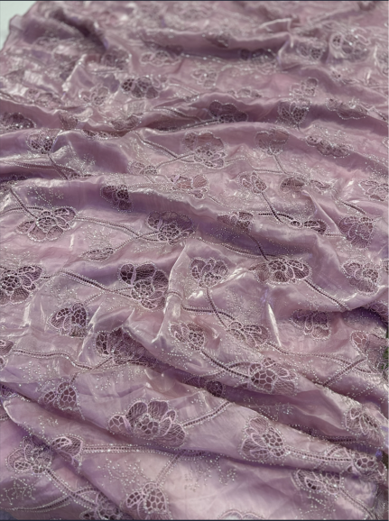 3PC Korean Silk Cutwork