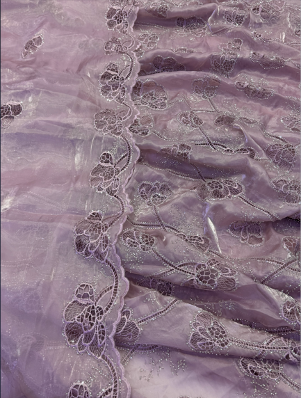 3PC Korean Silk Cutwork