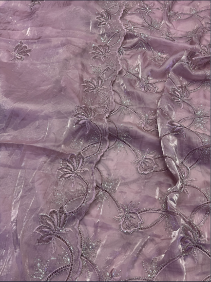 3PC Korean Silk Cutwork