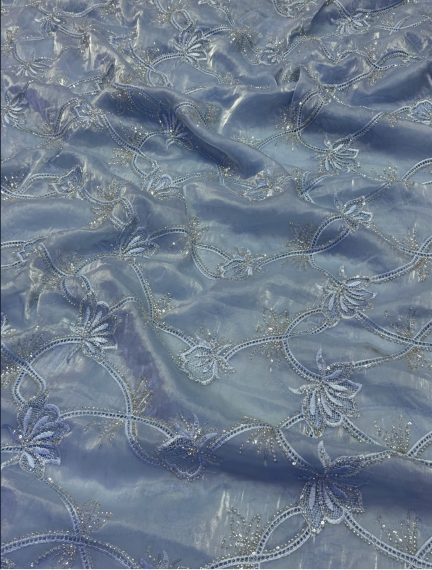 3PC Korean Silk Cutwork