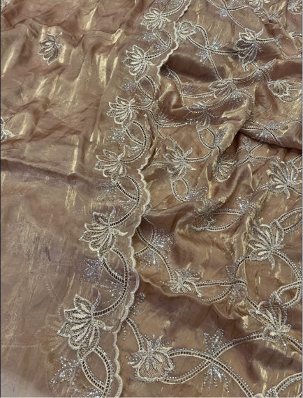 3PC Korean Silk Cutwork