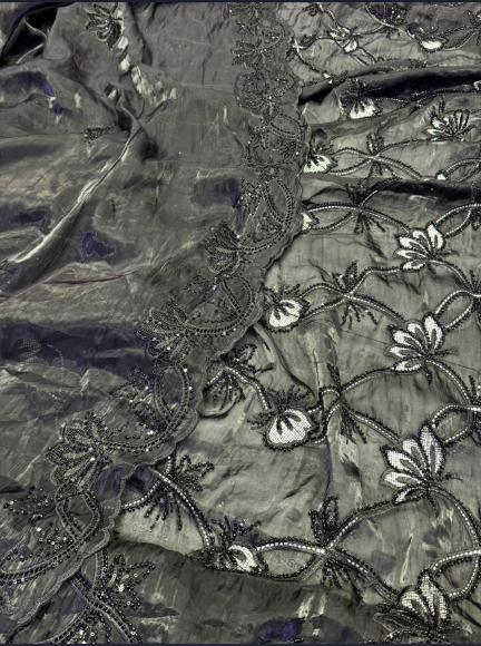 3PC Korean Silk Cutwork