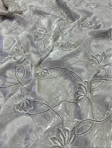3PC Korean Silk Cutwork