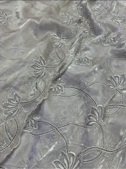 3PC Korean Silk Cutwork