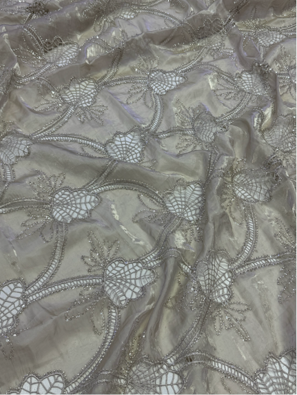 3PC Korean Silk Cutwork