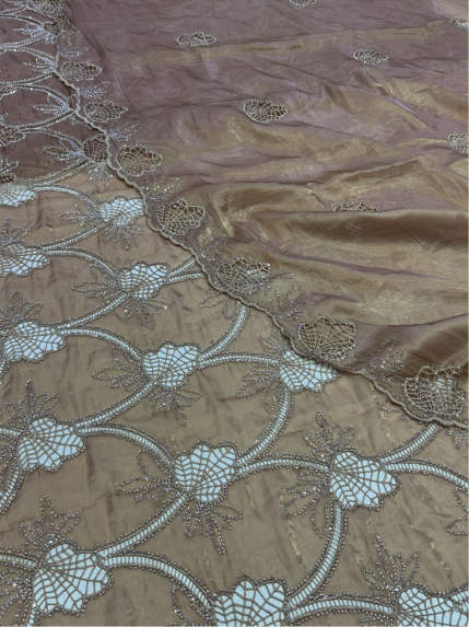 3PC Korean Silk Cutwork