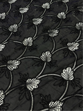 3PC Korean Silk Cutwork