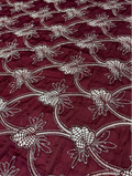 3PC Korean Silk Cutwork