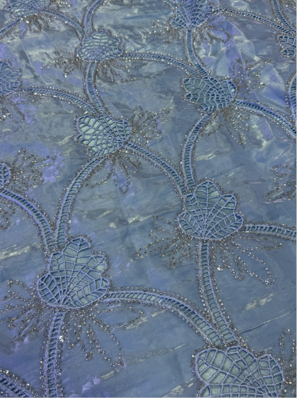 3PC Korean Silk Cutwork
